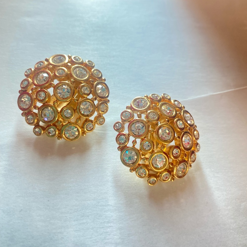 Vintage Clip On Earings